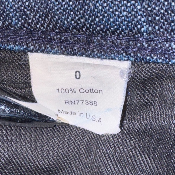 J. Crew Jean Skirt Denim Dark Wash Blue Pockets XS 0 - Picture 9 of 9